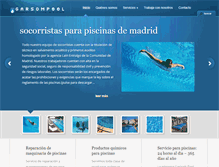 Tablet Screenshot of garsompool.com